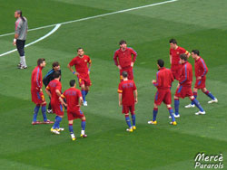 Partit Barça 2 - 0 Espanyol (8-5-2011)