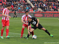Partido de fútbol entre el Girona y el Cordoba (0-1), 2 de marzo de 2014